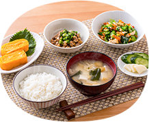 朝食